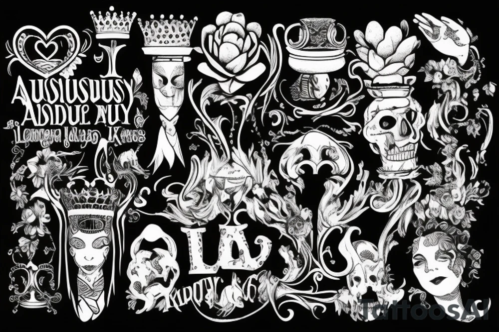 Absurdity is king, but love saves us from it. tattoo idea Absurdity is king, but love saves us from it. tattoo idea