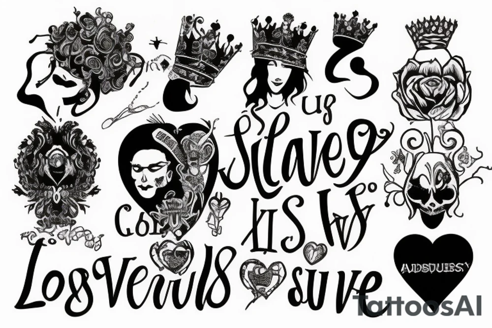 Absurdity is king, but love saves us from it. tattoo idea