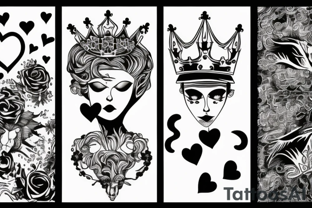 Absurdity is king, but love saves us from it. tattoo idea