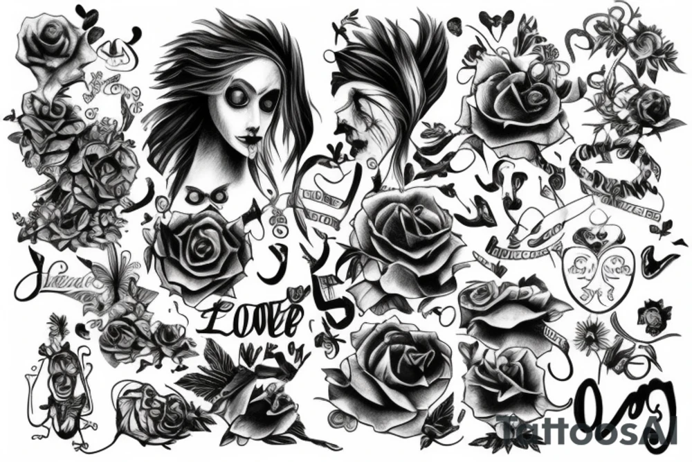 A kind deposed by love. tattoo idea