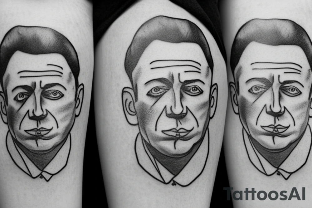 Father, husband, writer, absurdism, reading, Albert Camus, Sinatra tattoo idea