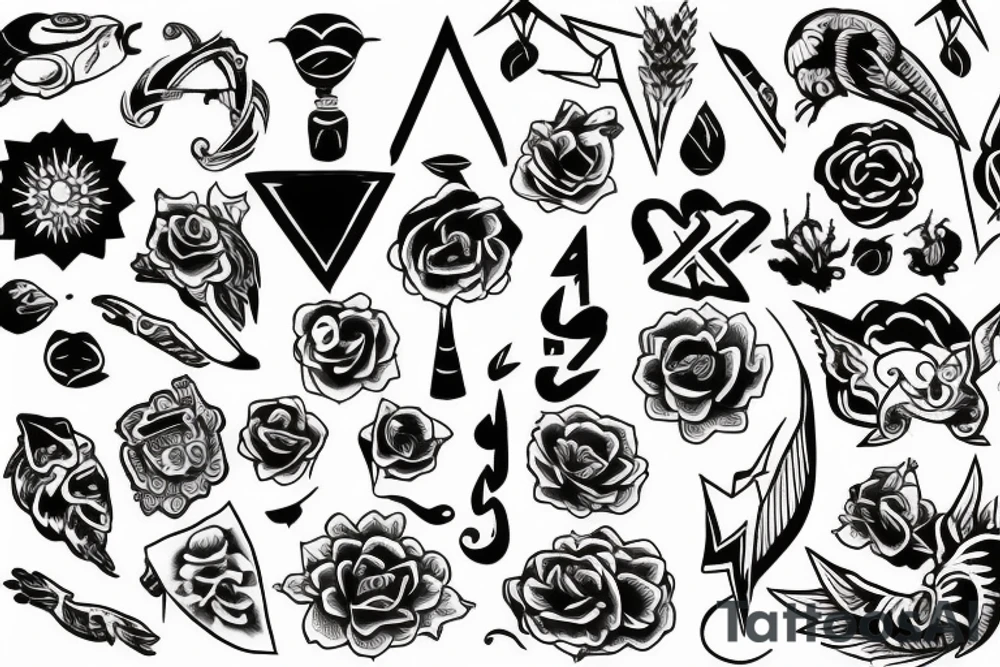 Free 1 tattoo idea