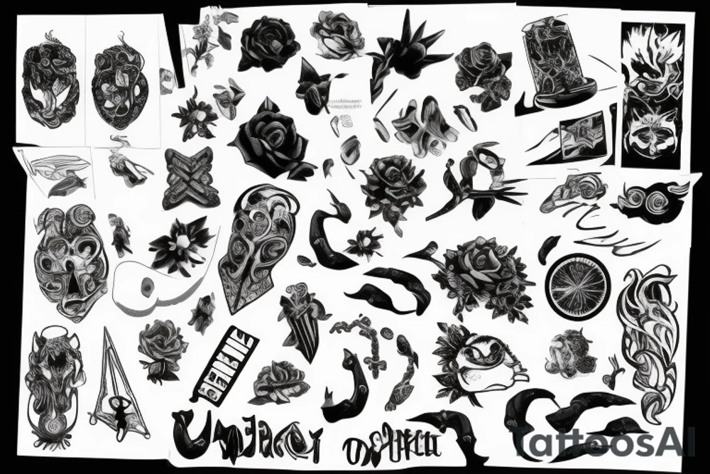 Free 1 tattoo idea