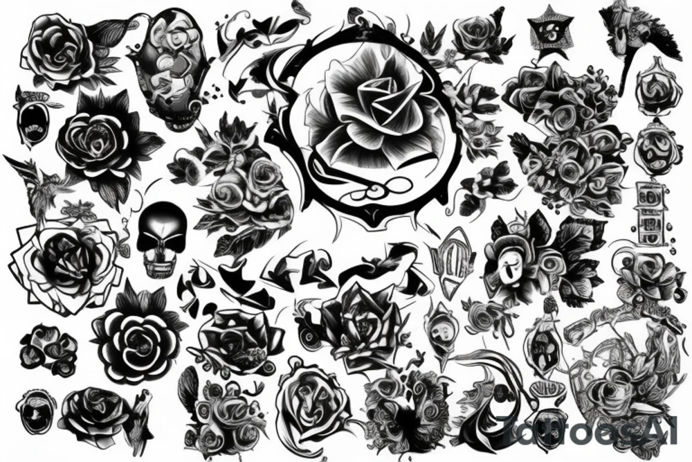 Free 1 tattoo idea