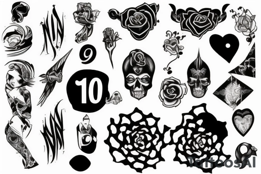 The number 1 tattoo idea