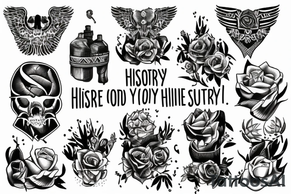 One cannot stand on the side of those who make history, but at the service of those who suffer it." tattoo idea