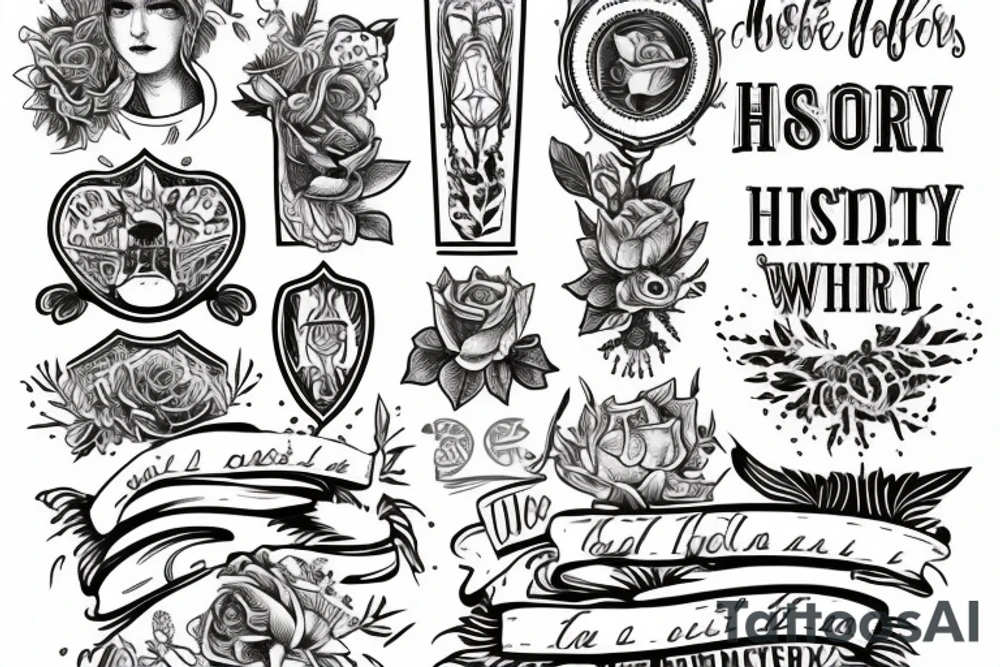 One cannot stand on the side of those who make history, but at the service of those who suffer it." tattoo idea