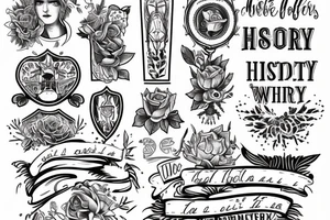 One cannot stand on the side of those who make history, but at the service of those who suffer it." tattoo idea