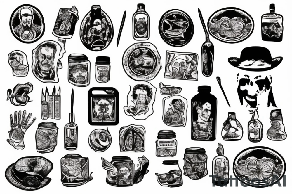 Anthony Bourdain tattoo idea