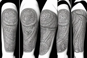 1.6180339, Fibonacci sequence tattoo idea