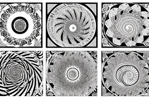 1.6180339, Fibonacci sequence tattoo idea