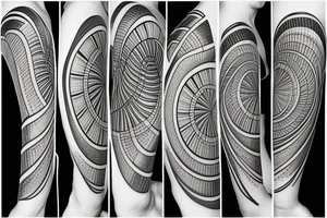 1.6180339, Fibonacci sequence spiral tattoo idea