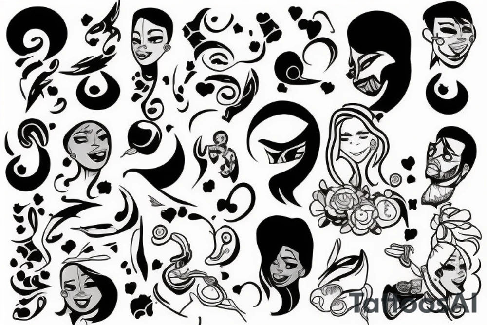 Black pride forearm tattoo idea