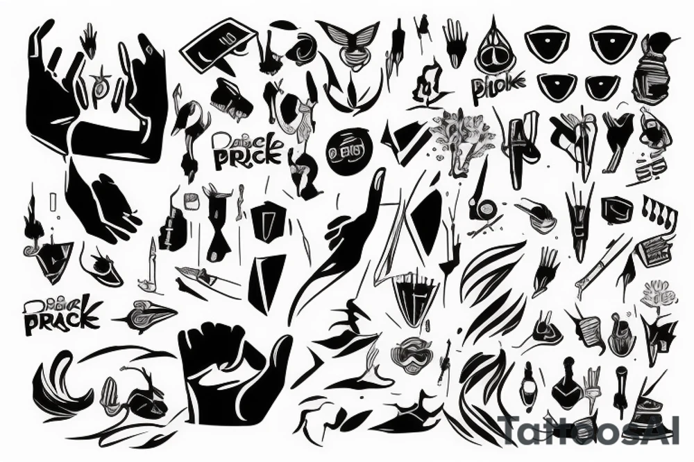 Black pride forearm tattoo idea