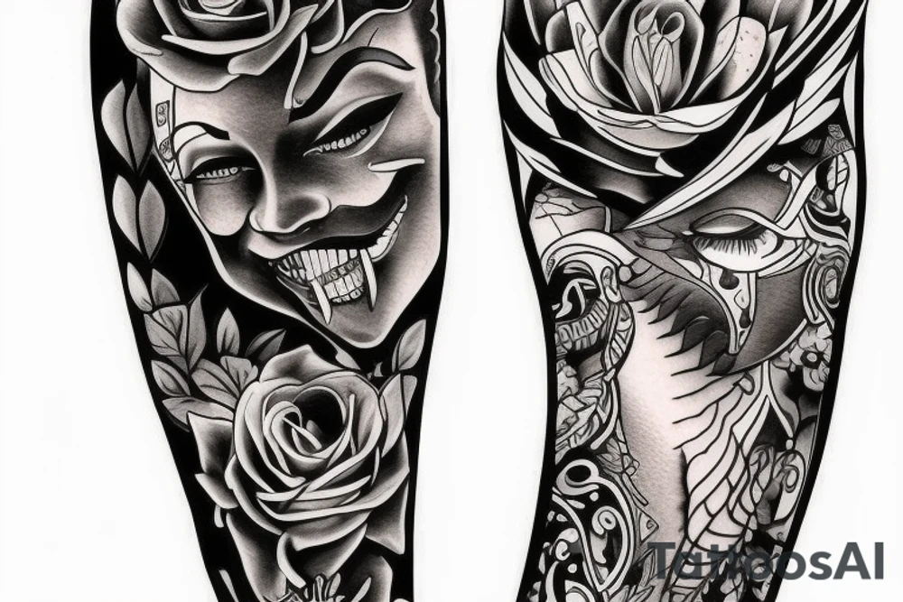 Black pride forearm tattoo idea