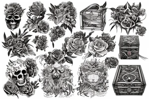 Pandora’s box tattoo idea