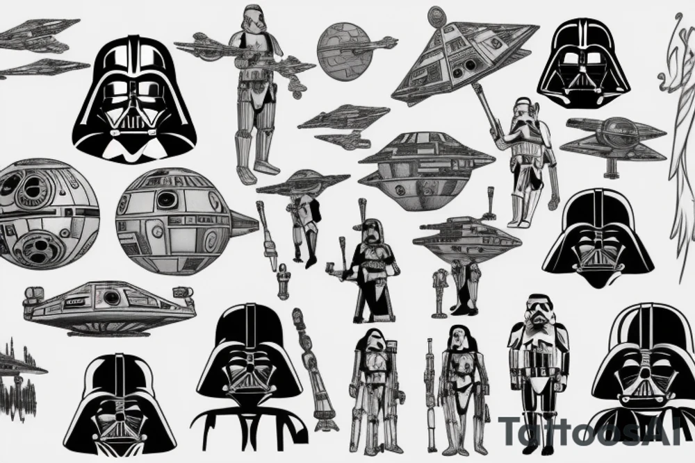 star wars tattoo idea