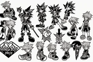 kingdom hearts tattoo idea