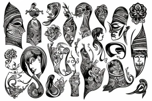 Mediterranean tattoo idea