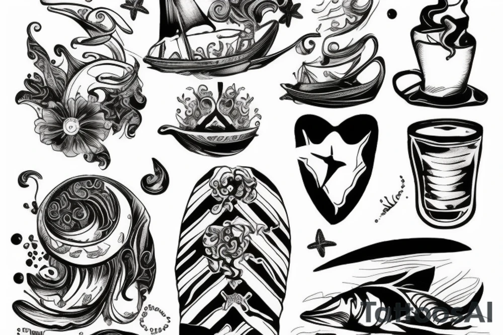 Amantea, Italian coast of Tyrrhenian Sea. tattoo idea