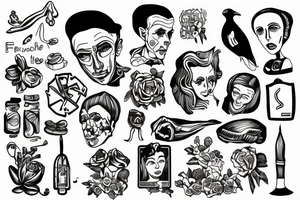 French existentialism. tattoo idea