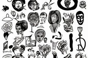 French existentialism. tattoo idea