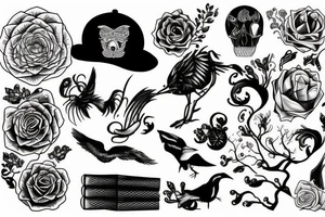 Always moving forward tattoo idea