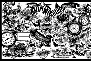 Always moving forward tattoo idea