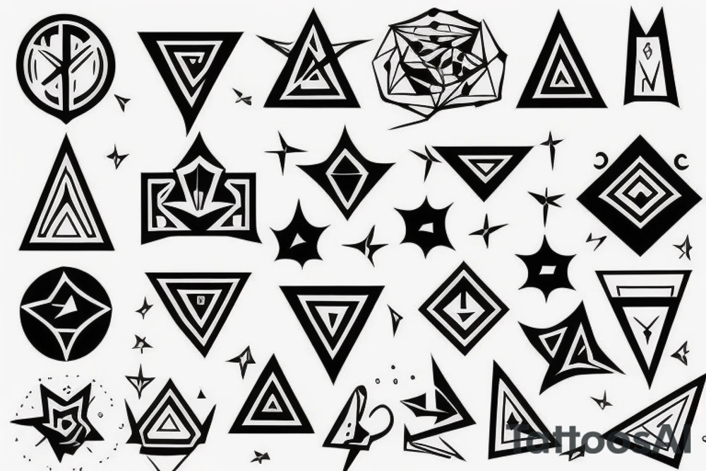 Never give up tattoo idea