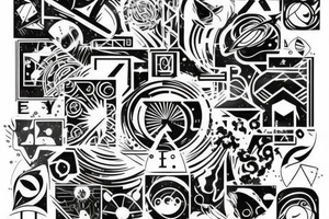 Space line tattoo on the rib tattoo idea