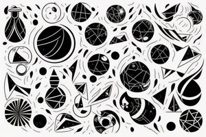 Milky way under breast tattoo idea