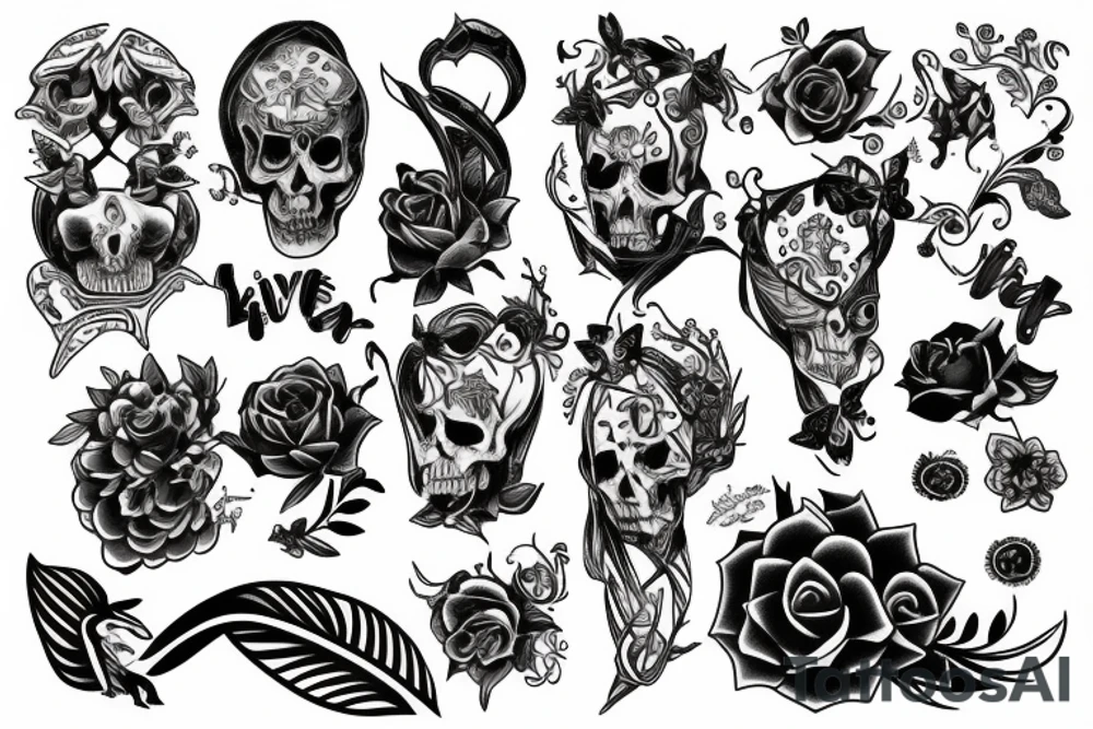 remember to live tattoo idea