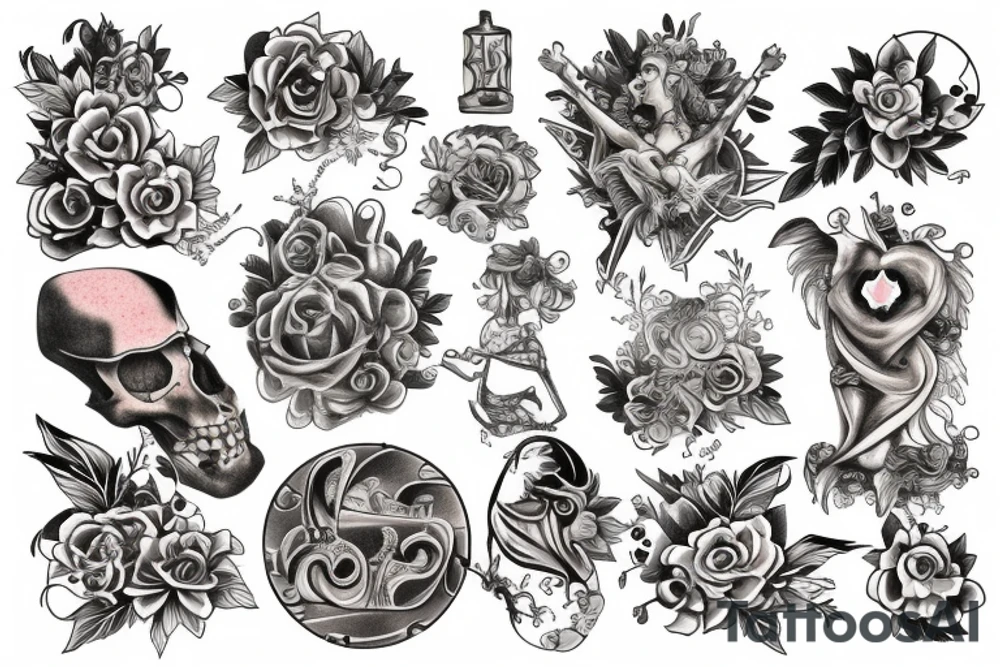 memento vivere tattoo idea