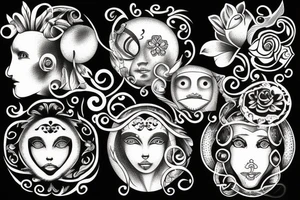 memento vivere tattoo idea