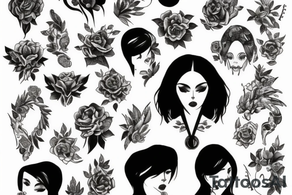 m e m e n t o tattoo idea