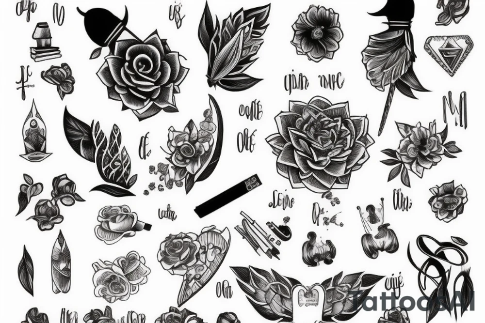 m e m e n t o tattoo idea