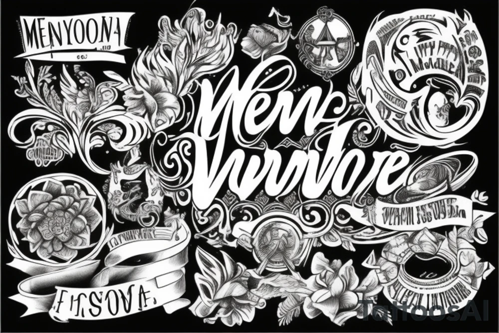 text of “memento vivere” tattoo idea