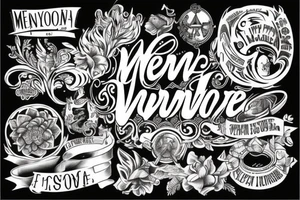 text of “memento vivere” tattoo idea