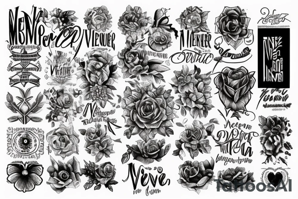 text of “memento vivere” tattoo idea