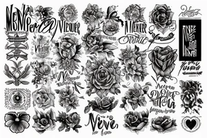 text of “memento vivere” tattoo idea