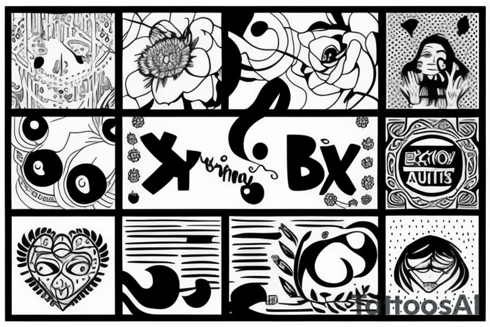 anxiety tattoo idea