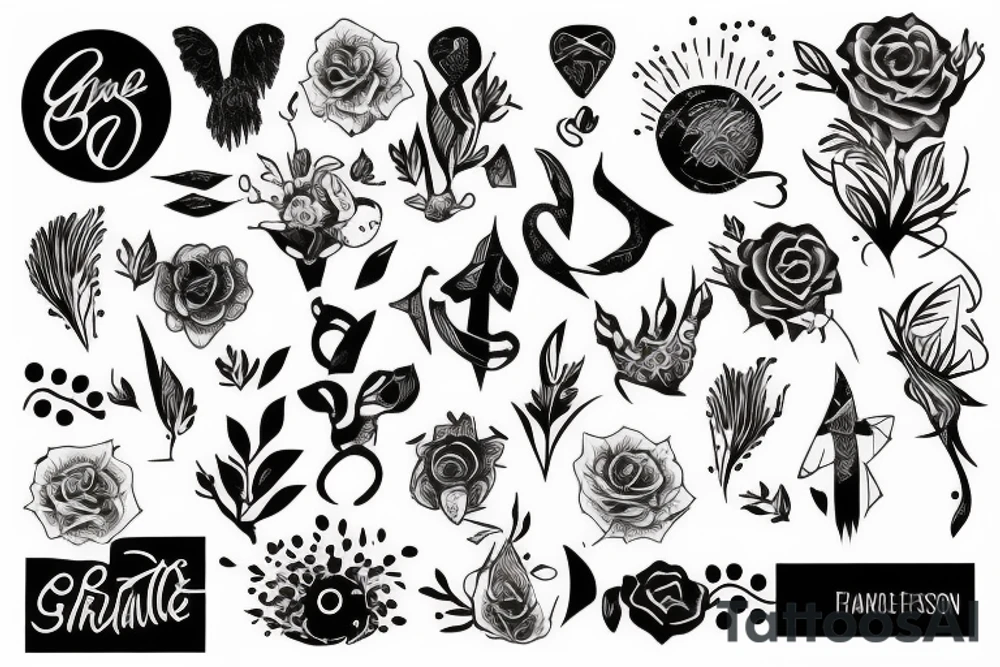 grateful tattoo idea
