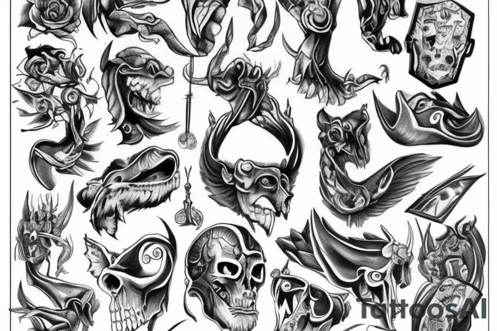 The Devil can scrap but the Lord has won tattoo idea