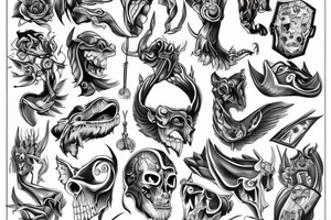 The Devil can scrap but the Lord has won tattoo idea