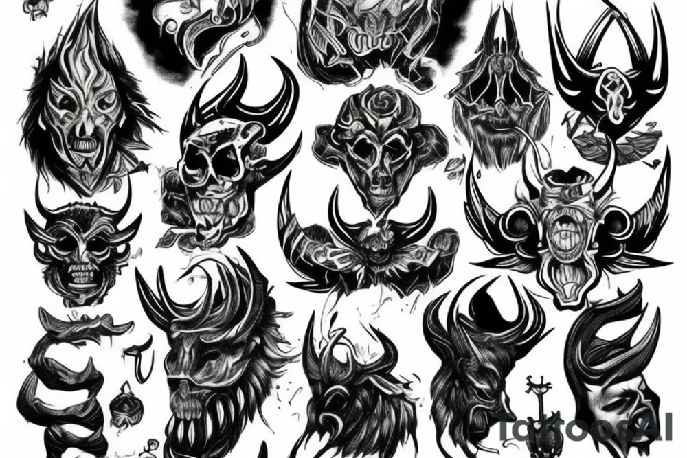 The Devil can scrap but the Lord has won tattoo idea
