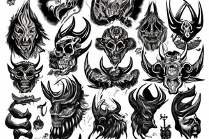 The Devil can scrap but the Lord has won tattoo idea