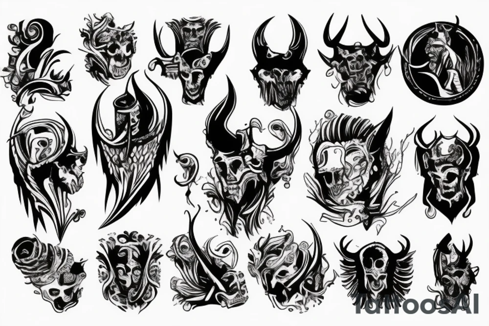 The Devil can scrap but the Lord has won tattoo idea