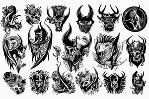 The Devil can scrap but the Lord has won tattoo idea