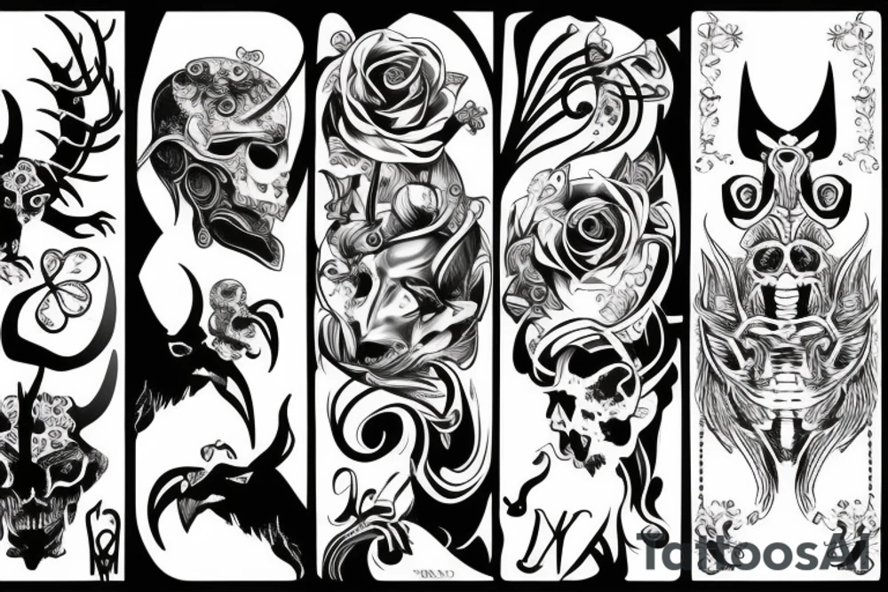 The Devil can scrap but the Lord has won tattoo idea