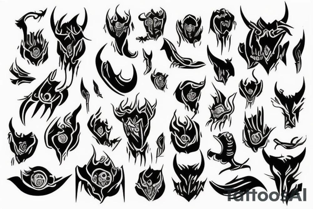 The devil can scrap but the lord has won tattoo idea